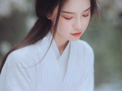 北川婠婠气质美女妹子古韵古风汉服文化美女 唯美清新汉服美少女图片