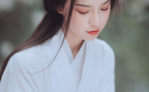 北川婠婠气质美女妹子古韵古风汉服文化美女 唯美清新汉服美少女图片